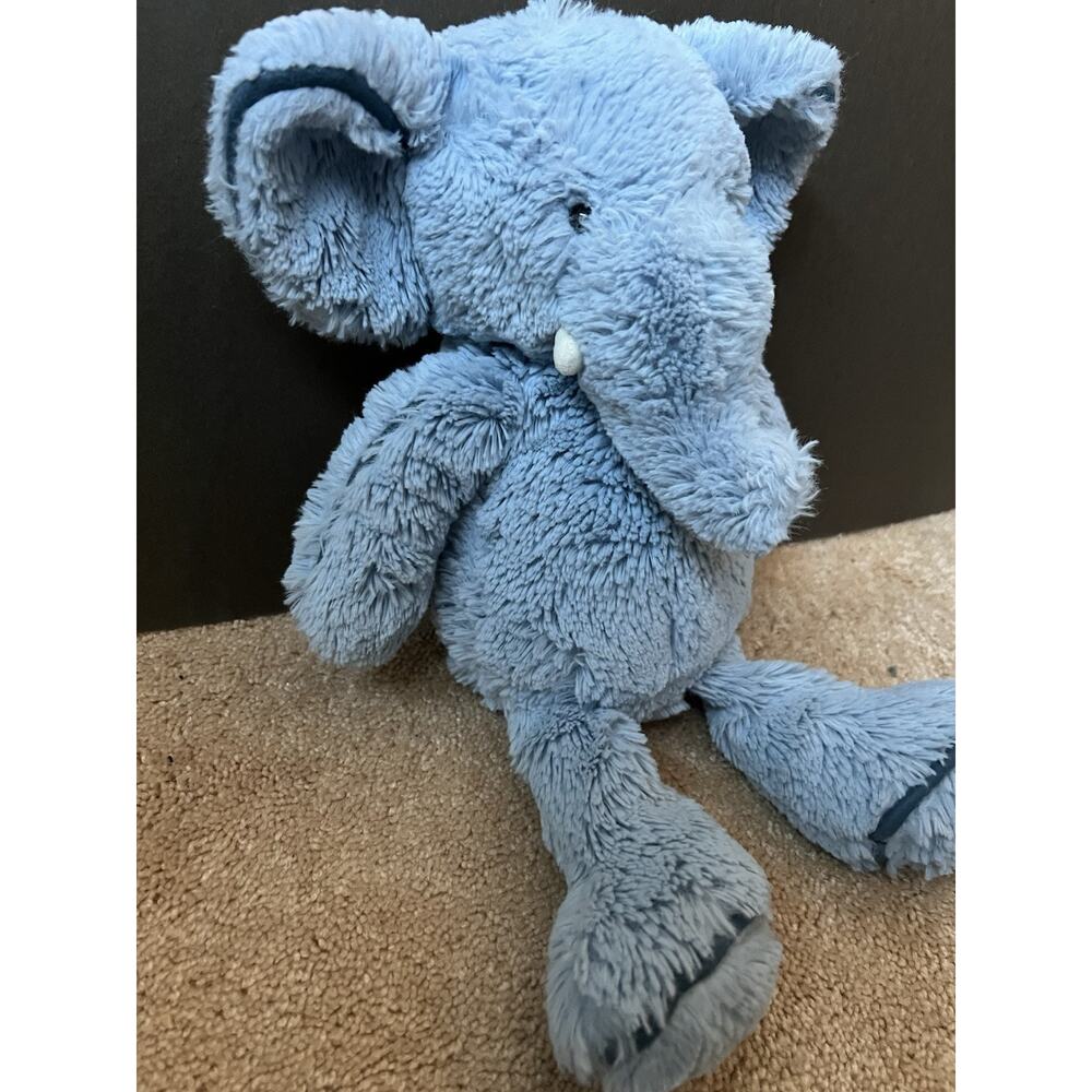 Retired Jellycat Elephan Medium Blue Soft Toy Plush 12 in - Picture 2 of 8